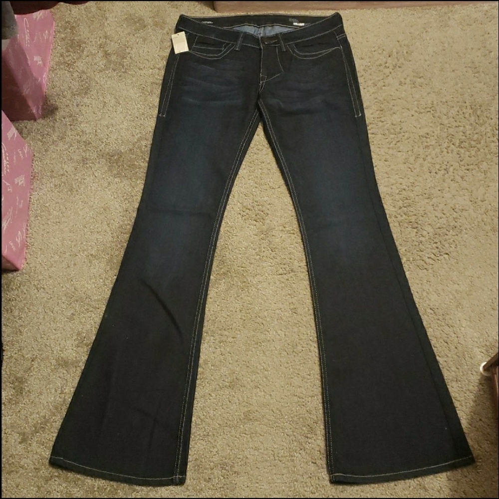 NWT William Rast Low Rise Flare Jeans